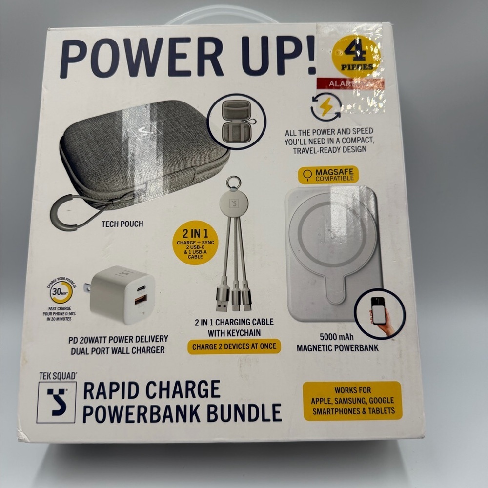 Rapid Charge Powerbank Bundle - Gray